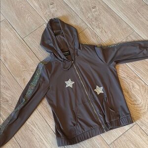 Frank Lyman Design Montreal Olive Green Hoody w/Elastic Waist